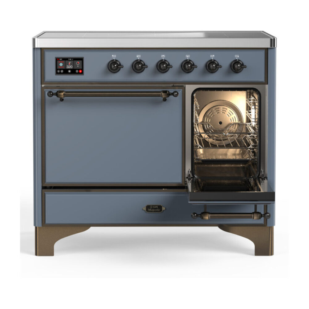 ILVE-UMDIB40QNR3BGB-Secondary Oven Open View