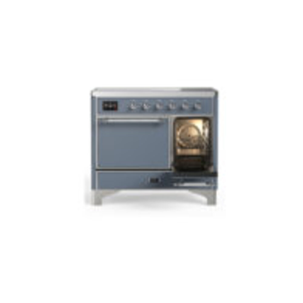 ILVE-UMDIB40QNR3BGC-Secondary Oven Open View