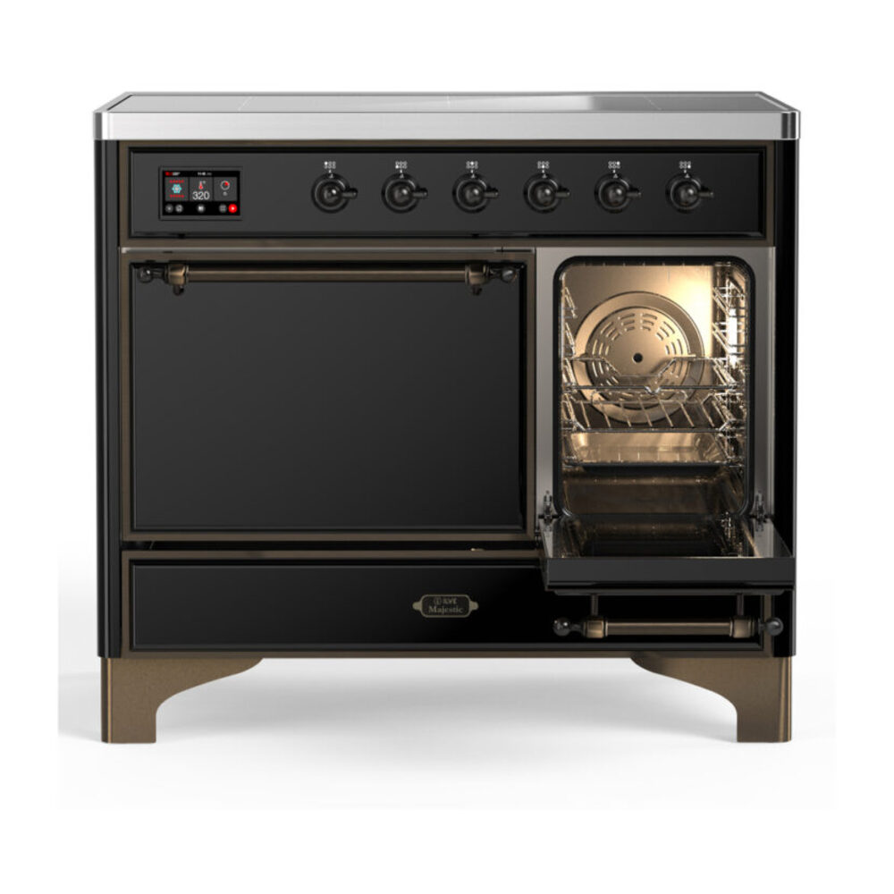 ILVE-UMDIB40QNR3BKB-Secondary Oven Open View