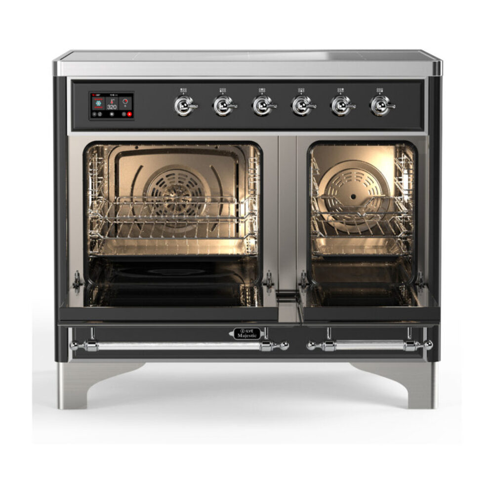 ILVE-UMDIB40QNR3BKC-Double Oven Open View