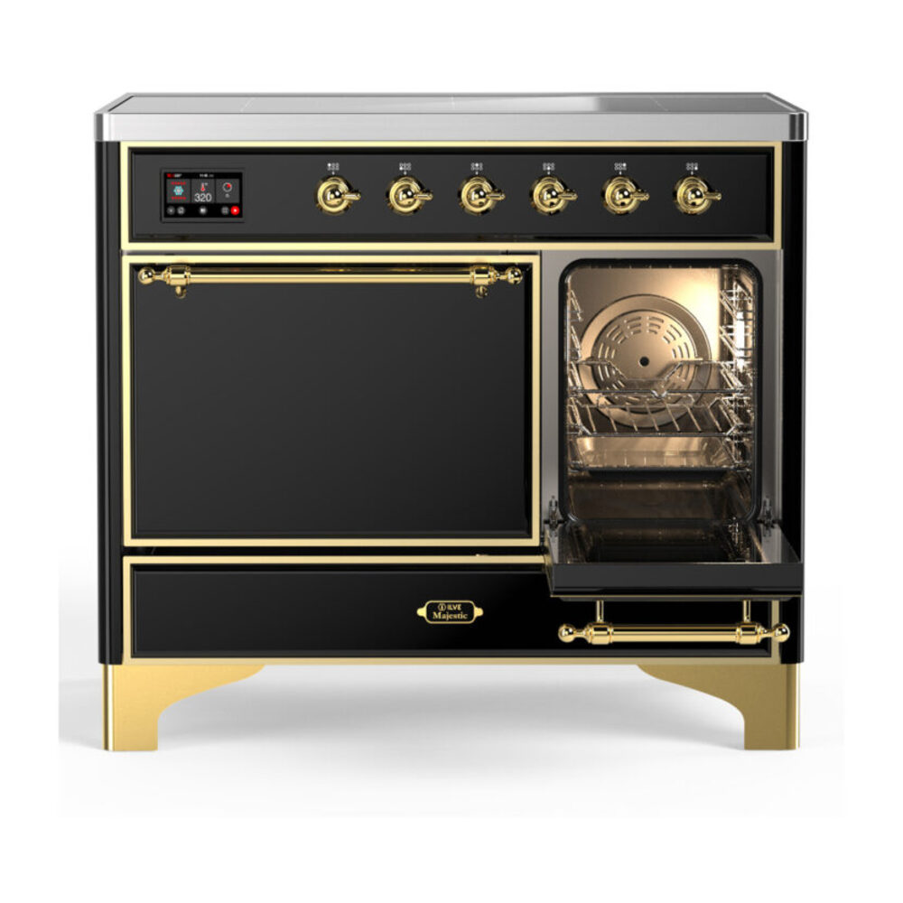 ILVE-UMDIB40QNR3BKG-Secondary Oven Open View
