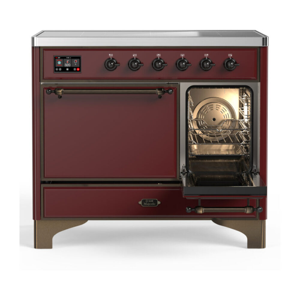 ILVE-UMDIB40QNR3BUB-Secondary Oven Open View