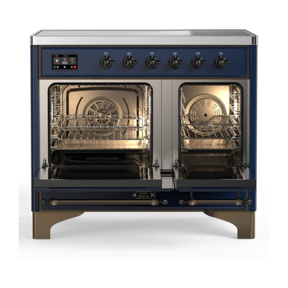 ILVE-UMDIB40QNR3MBB-Double Oven Open View