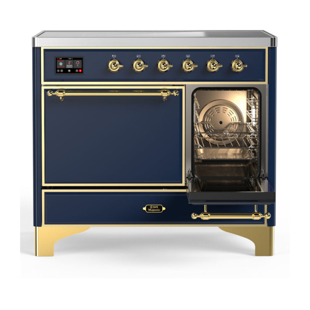 ILVE-UMDIB40QNR3MBG-Secondary Oven Open View