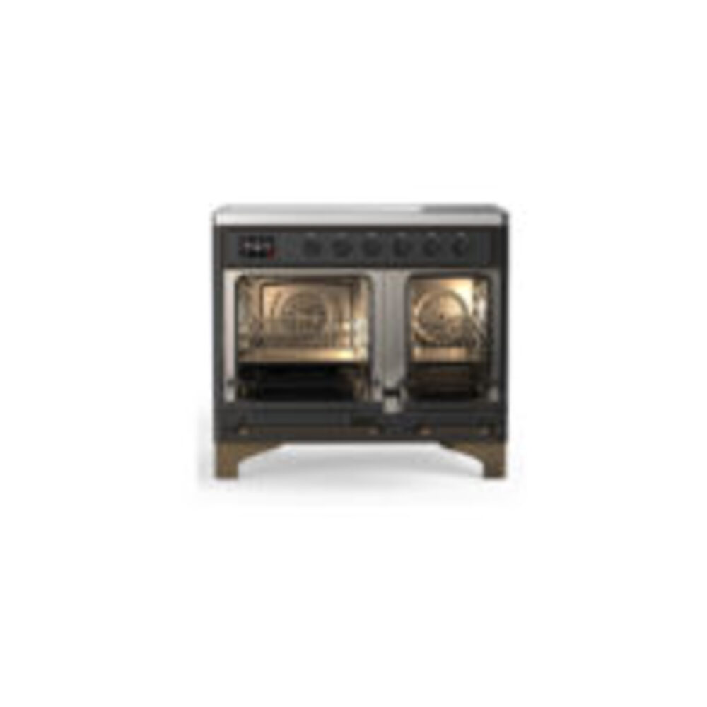 ILVE-UMDIB40QNR3MGB-Double Oven Open View