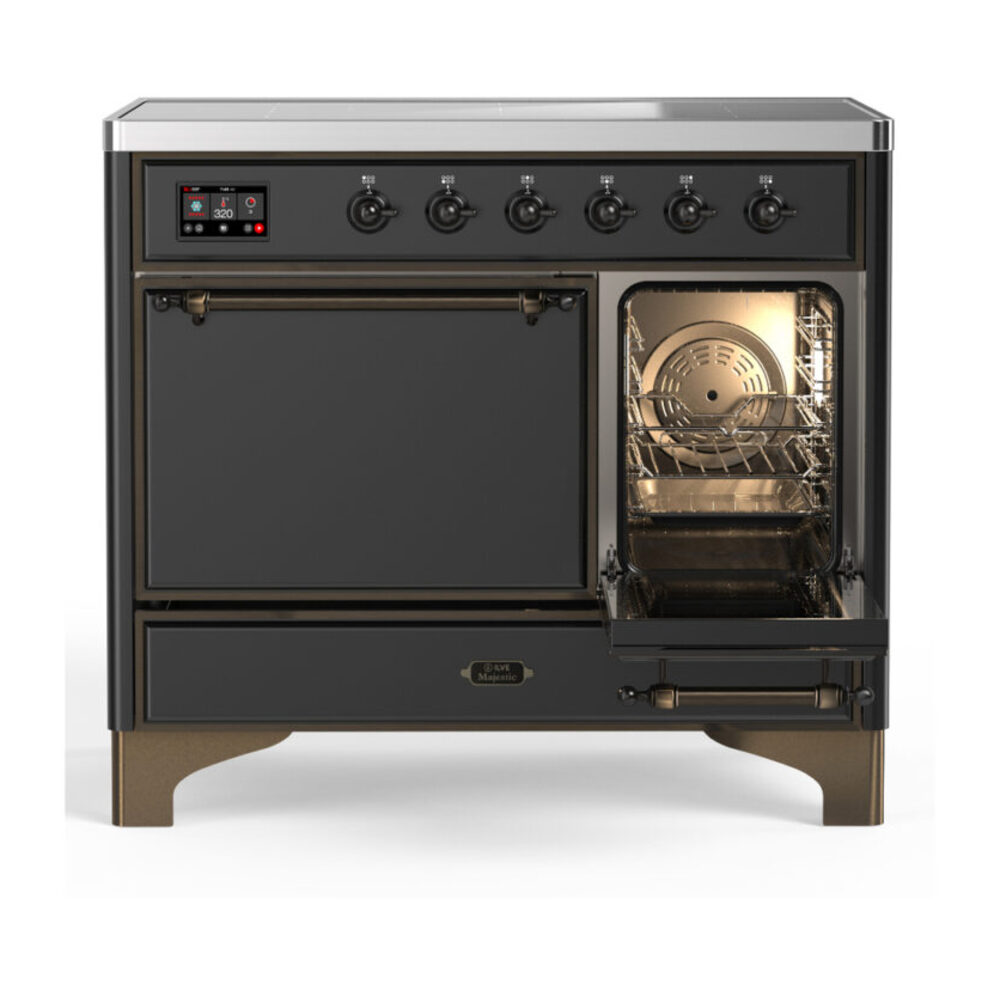 ILVE-UMDIB40QNR3MGB-Secondary Oven Open View