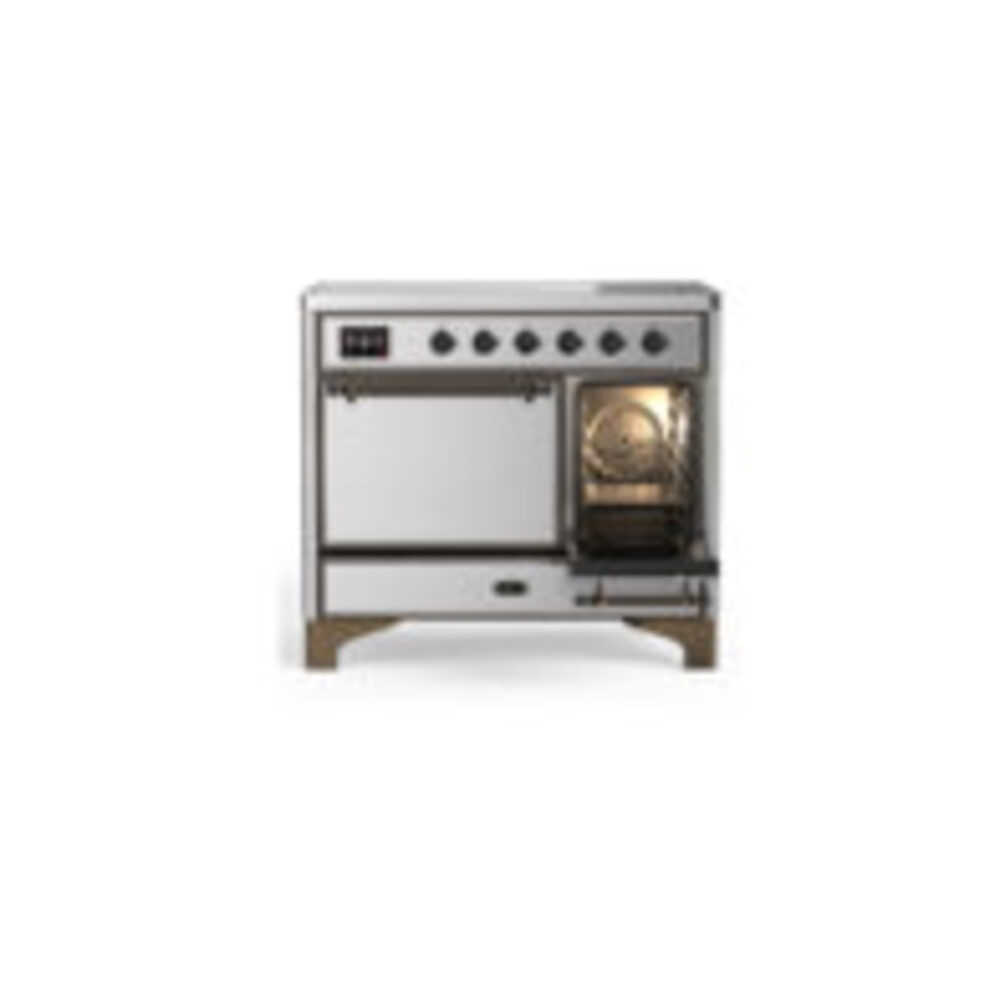 ILVE-UMDIB40QNR3SSB-Secondary Oven Open View