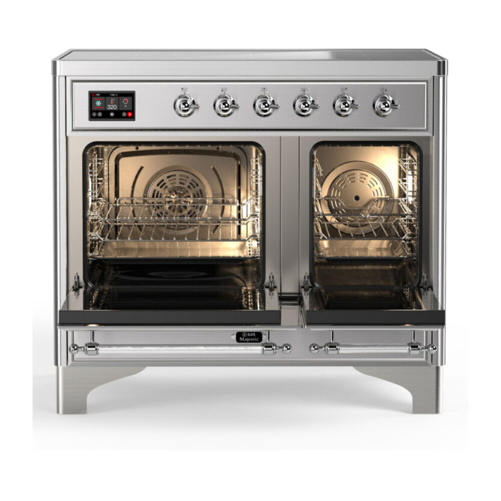 ILVE-UMDIB40QNR3SSC-Double Oven Open View