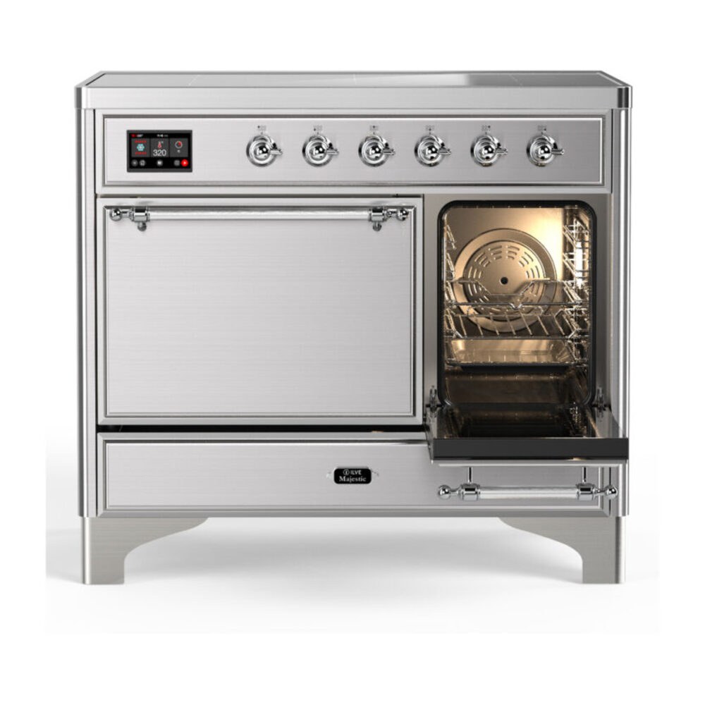 ILVE-UMDIB40QNR3SSC-Secondary Oven Open View