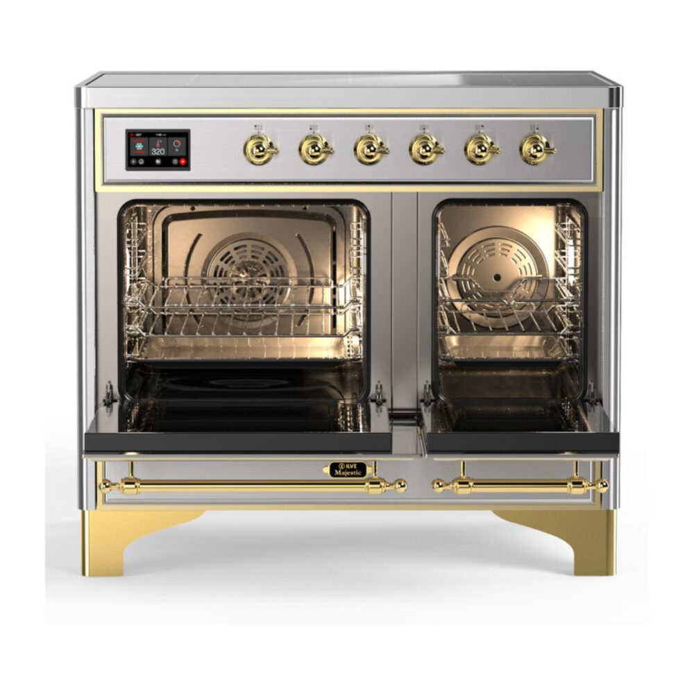 ILVE-UMDIB40QNR3SSG-Double Oven Open View