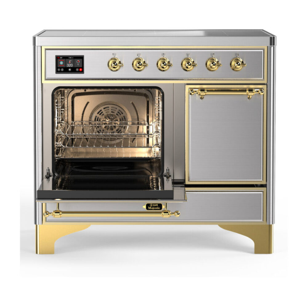 ILVE-UMDIB40QNR3SSG-Primary Oven Open View