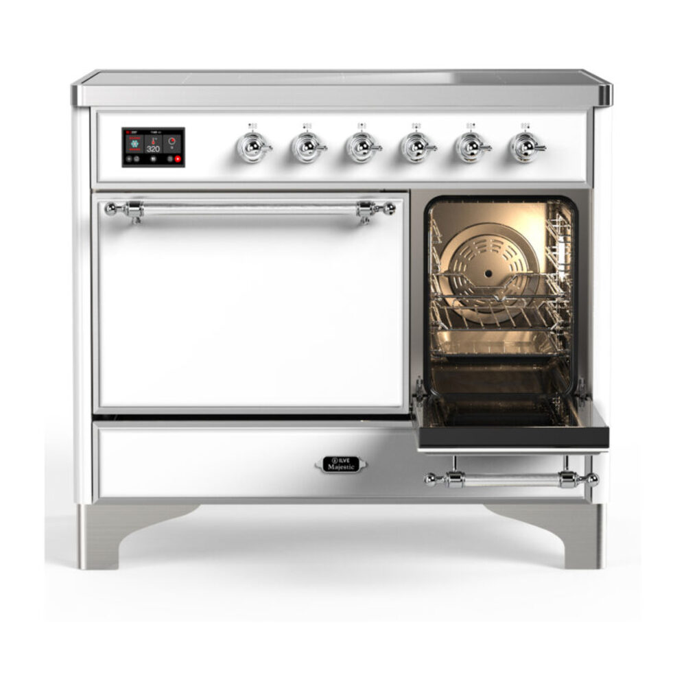 ILVE-UMDIB40QNR3WHC-Secondary Oven Open View