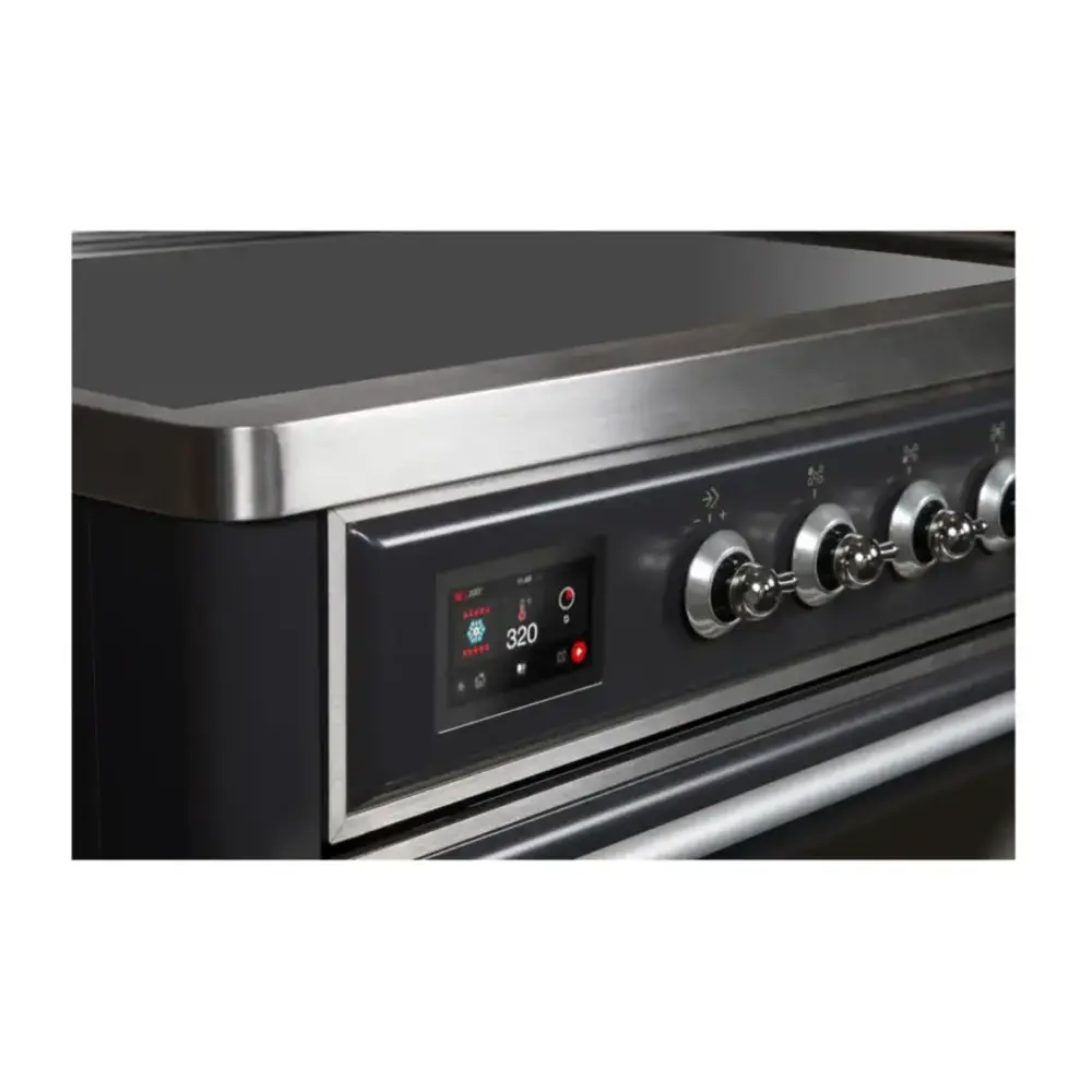 ILVE_UMI09NS3BKC_Majestic_II_36"_Induction_Range_controls