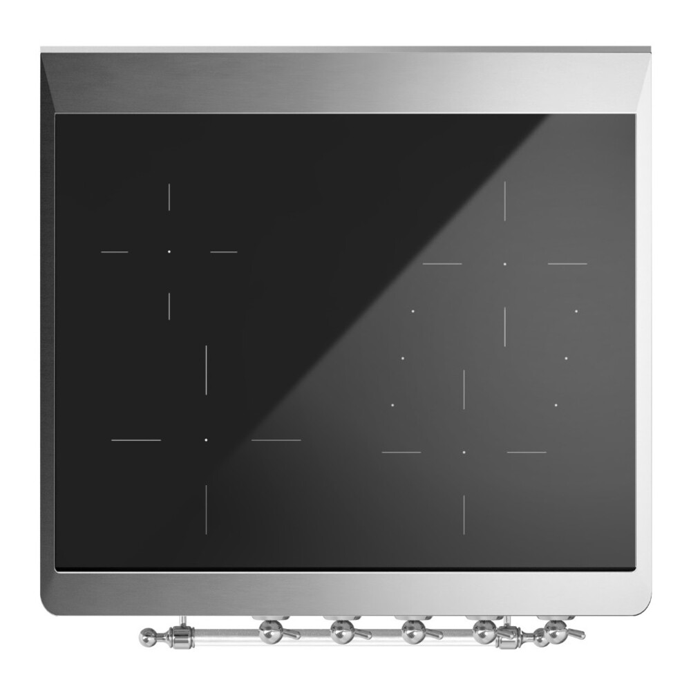 ILVE_UMI30NE3BKC_Majestic_II_30"_Induction_Range_Top_Angle