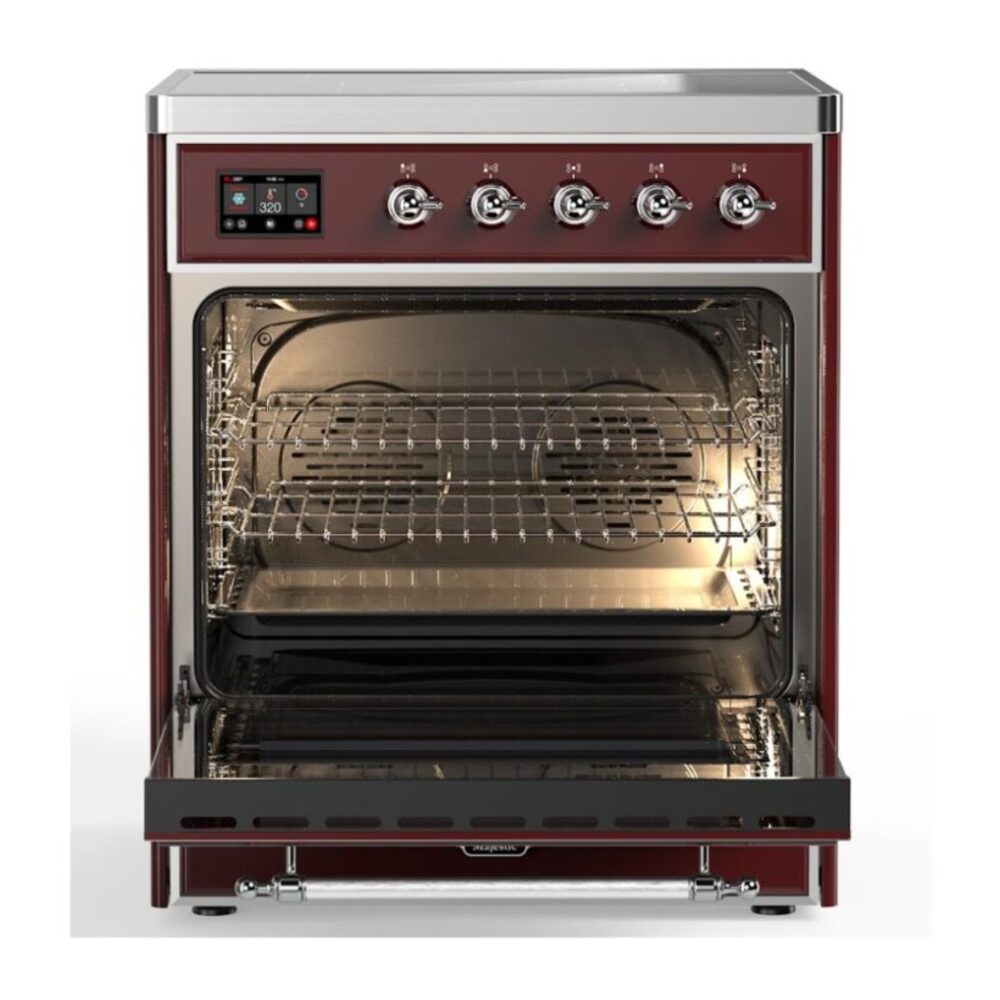 ILVE_UMI30NE3BUC_Majestic_II_30"_Induction_Range_Front_View