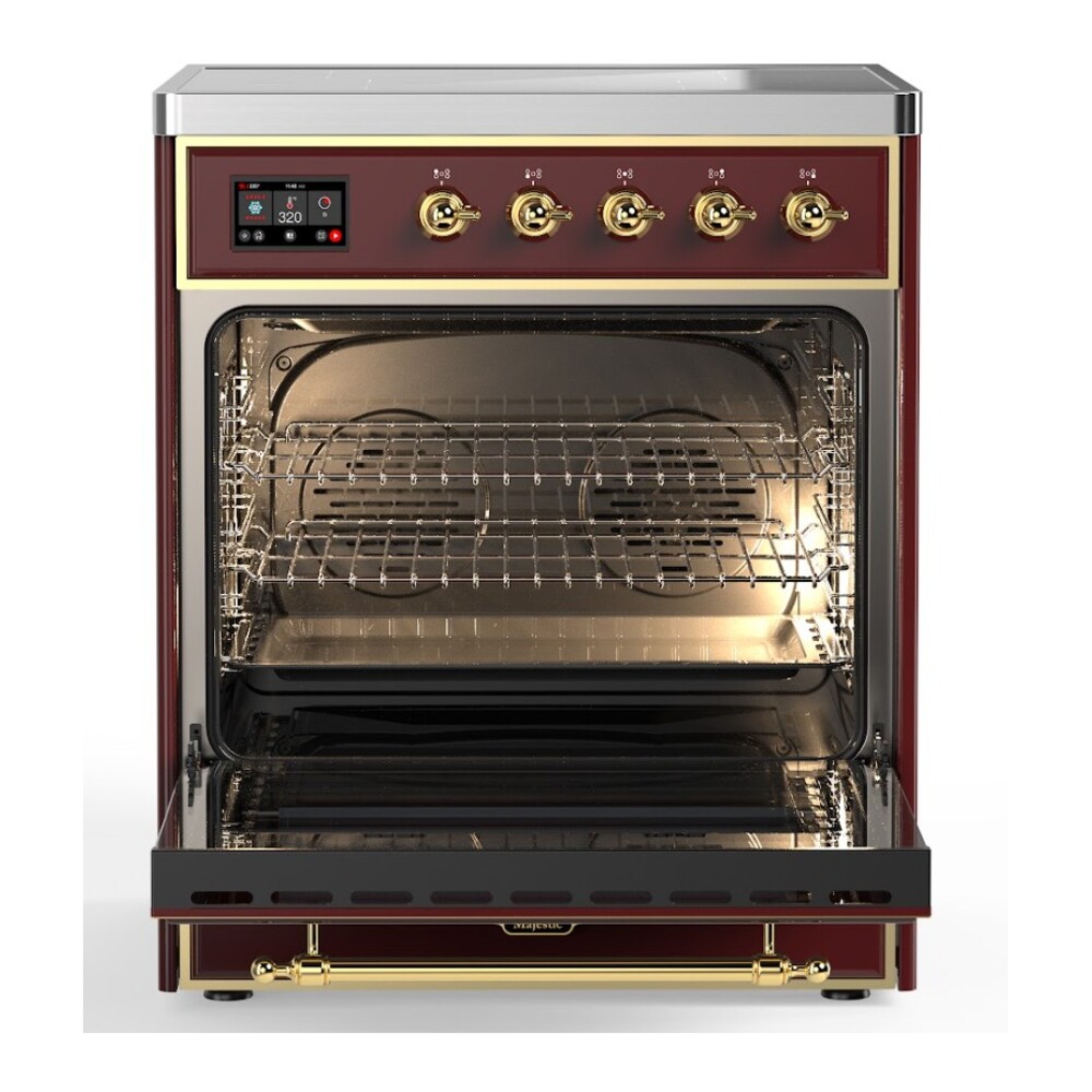 ILVE_UMI30NE3BUG_Majestic_II_30"_Induction_Range_Front_View