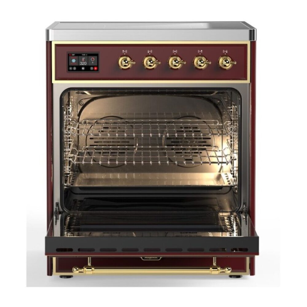 ILVE_UMI30NE3BUG_Majestic_II_30"_Induction_Range_Front_View