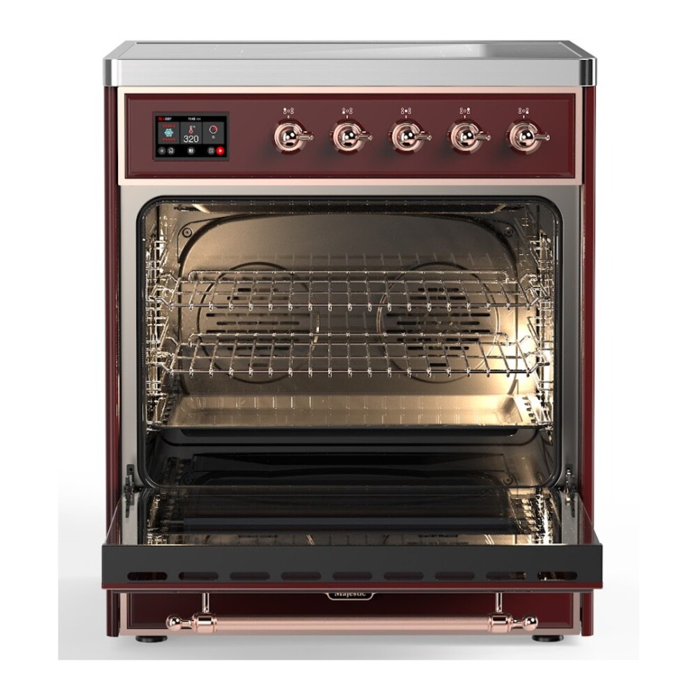 ILVE_UMI30NE3BUP_Majestic_II_30"_Induction_Range_Front_View