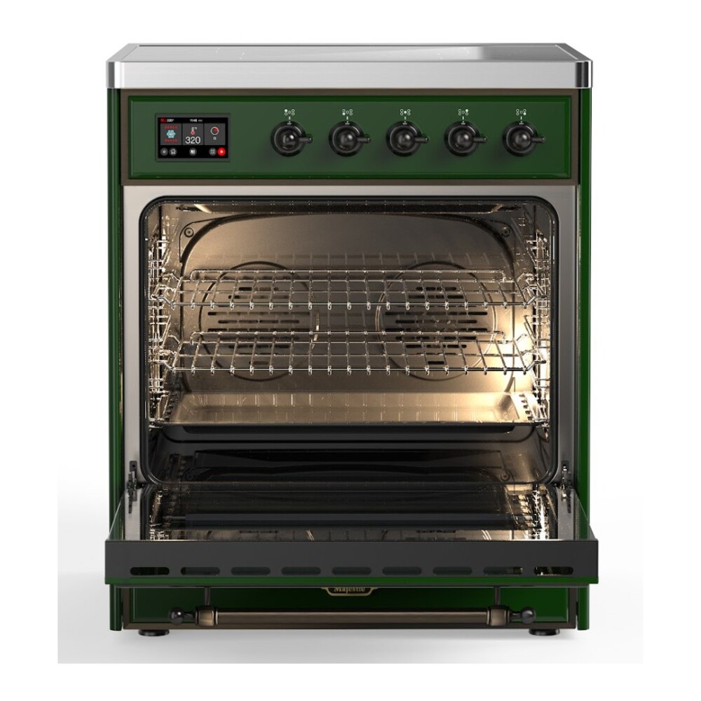 ILVE_UMI30NE3EGB_Majestic_II_30"_Induction_Range_Front_View