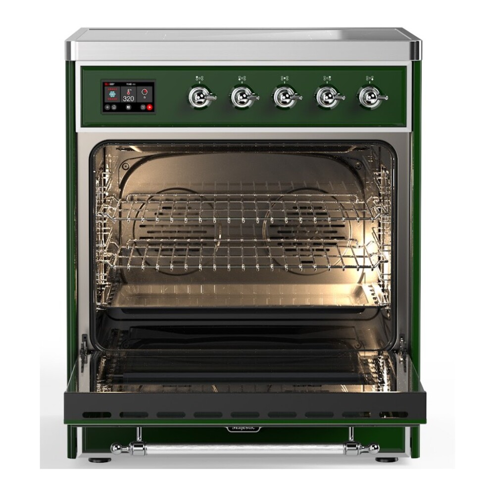 ILVE_UMI30NE3EGC_Majestic_II_30"_Induction_Range_Front_View