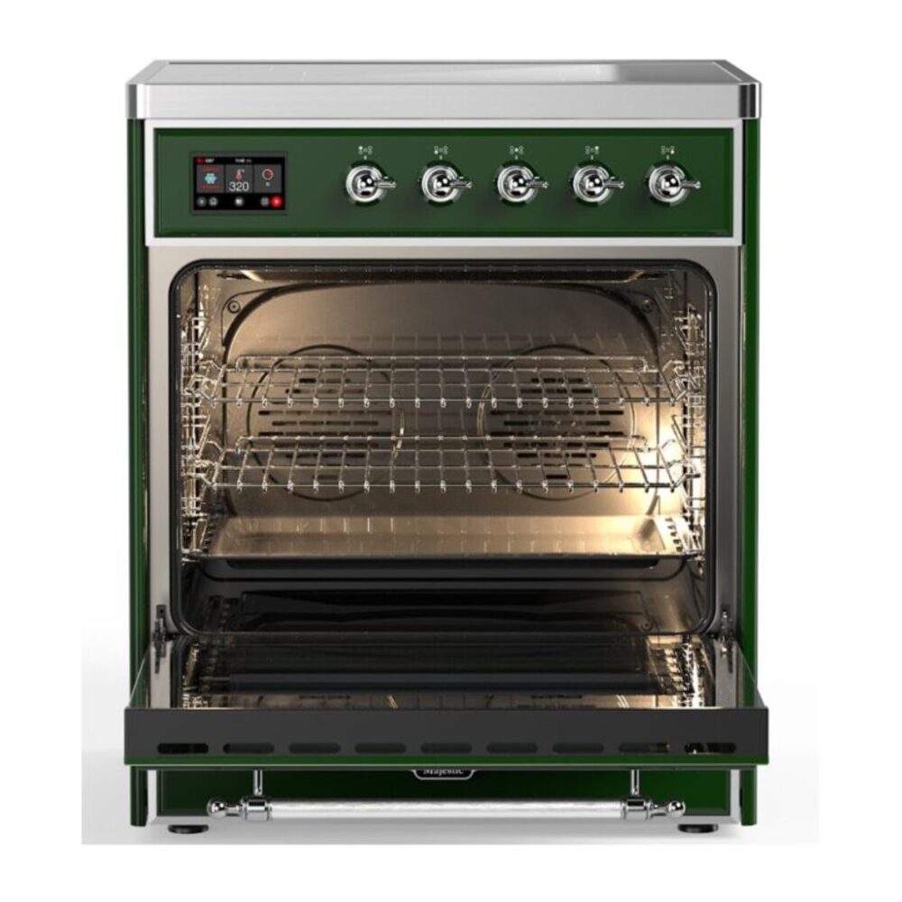 ILVE_UMI30NE3EGC_Majestic_II_30"_Induction_Range_Front_View