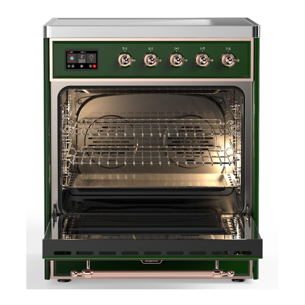 ILVE_UMI30NE3EGP_Majestic_II_30"_Induction_Range_Front_View