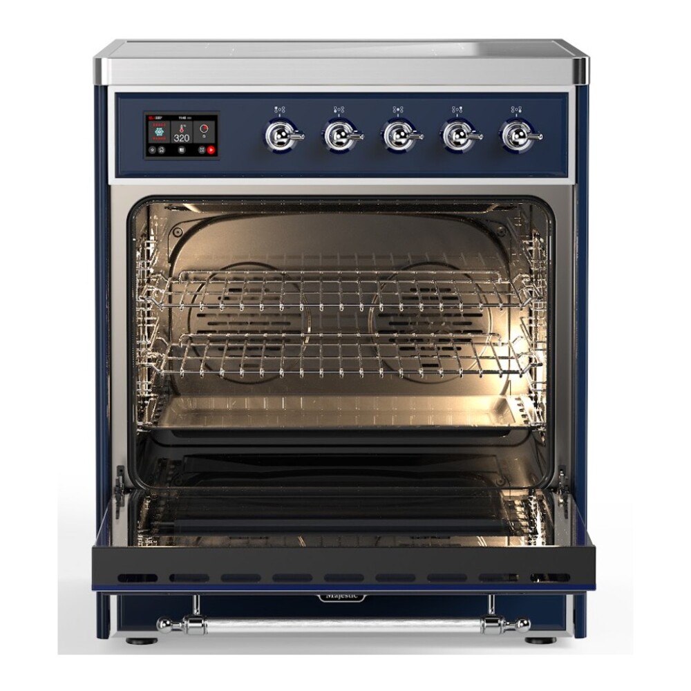 ILVE_UMI30NE3MBC_Majestic_II_30"_Induction_Range_Front_View