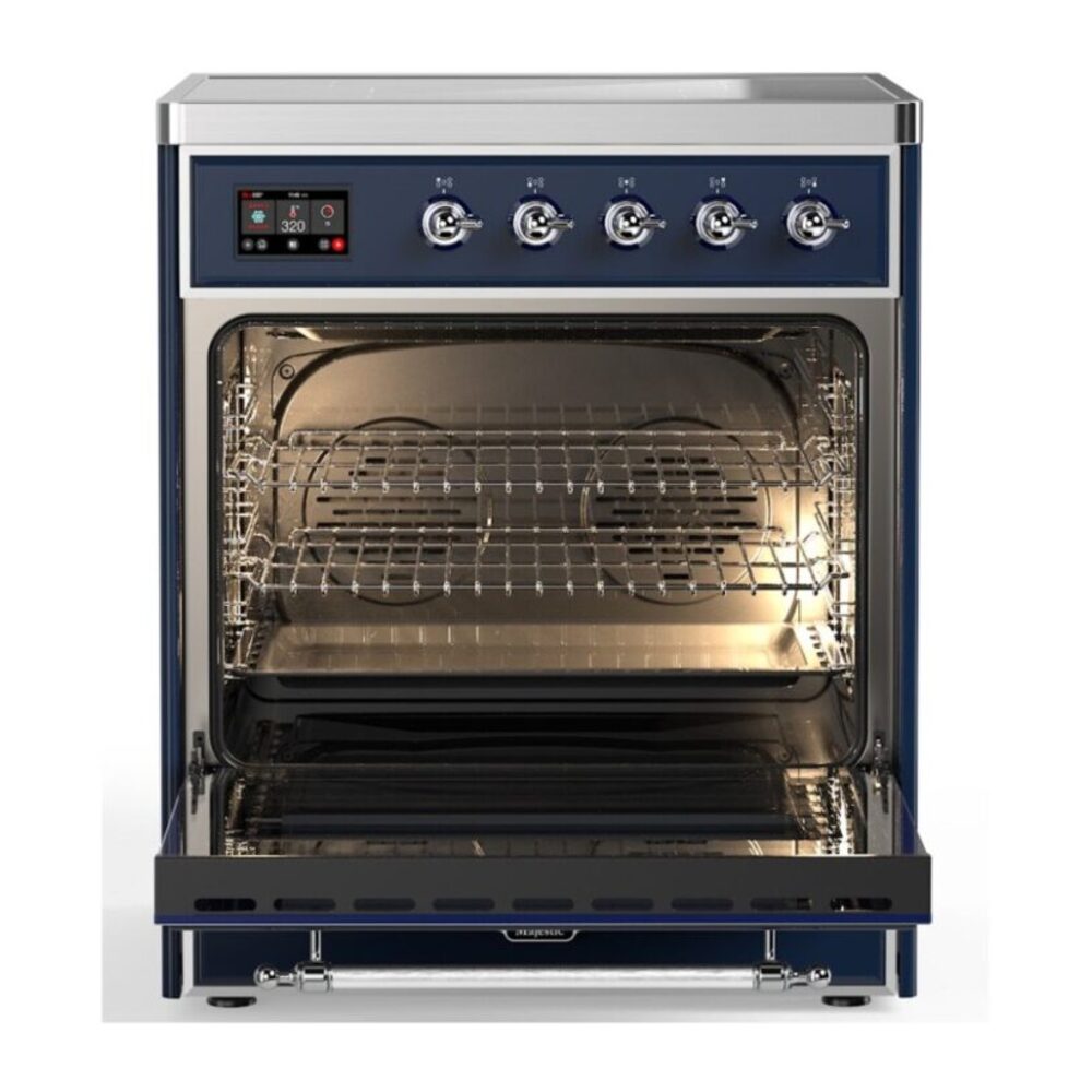 ILVE_UMI30NE3MBC_Majestic_II_30"_Induction_Range_Front_View