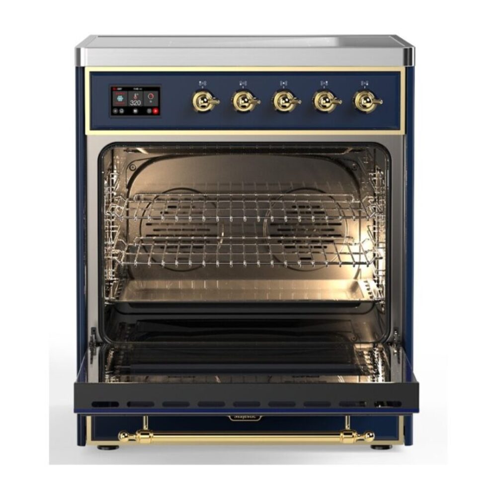 ILVE_UMI30NE3MBG_Majestic_II_30"_Induction_Range_Front_View