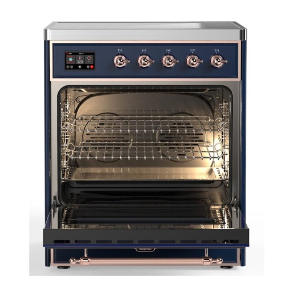ILVE_UMI30NE3MBP_Majestic_II_30"_Induction_Range_Front_View