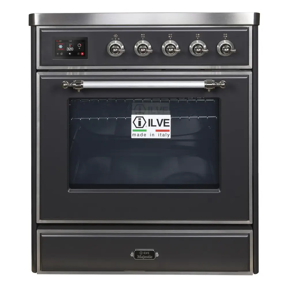 ILVE_UMI30NE3MGC_Majestic_II_30"_Induction_Range_front