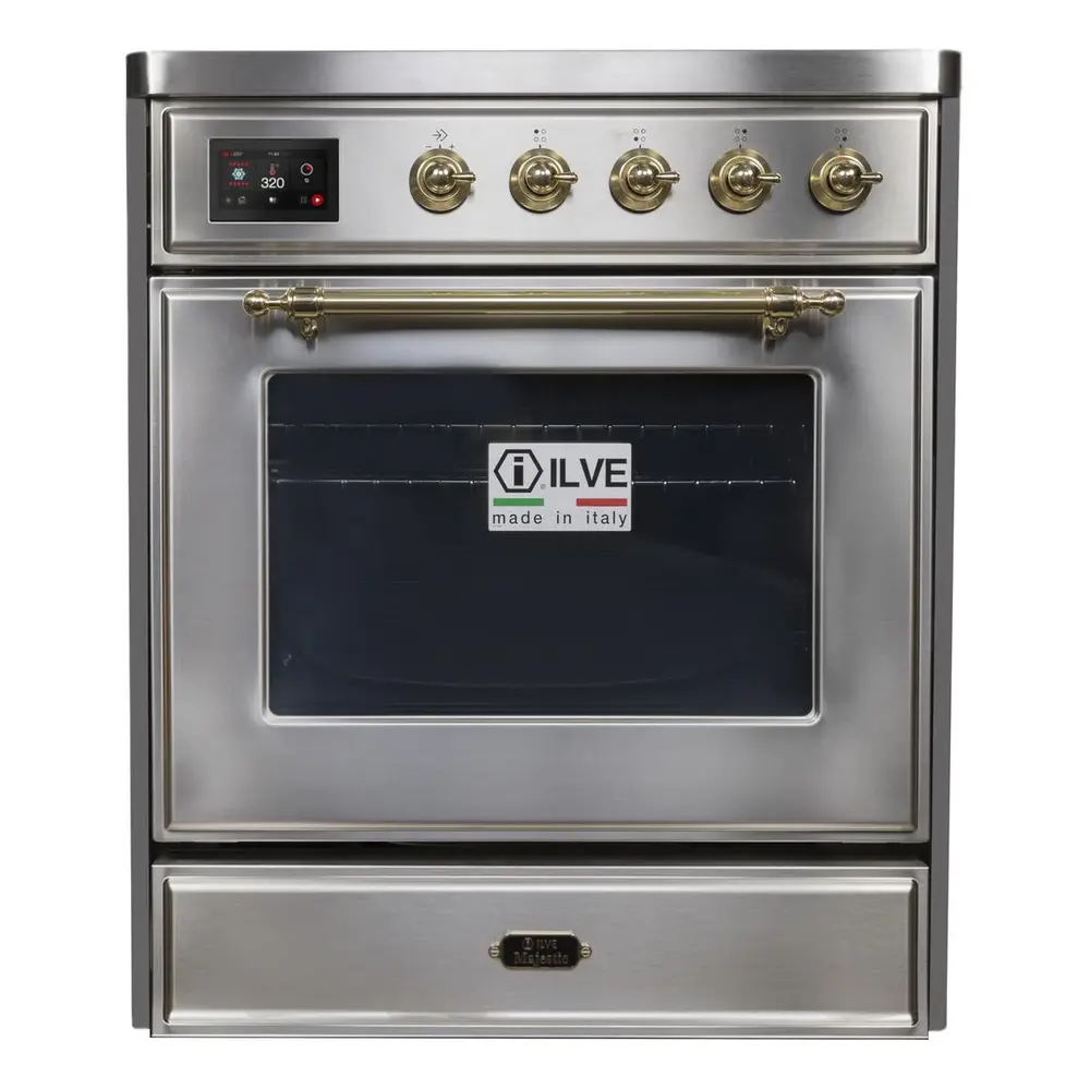 ILVE_UMI30NE3SSG_Majestic_II_30"_Induction_Range_front