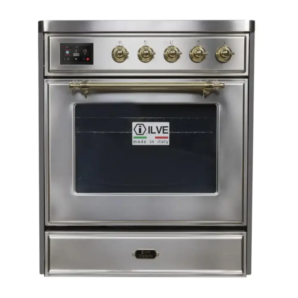 ILVE_UMI30NE3SSG_Majestic_II_30"_Induction_Range_front