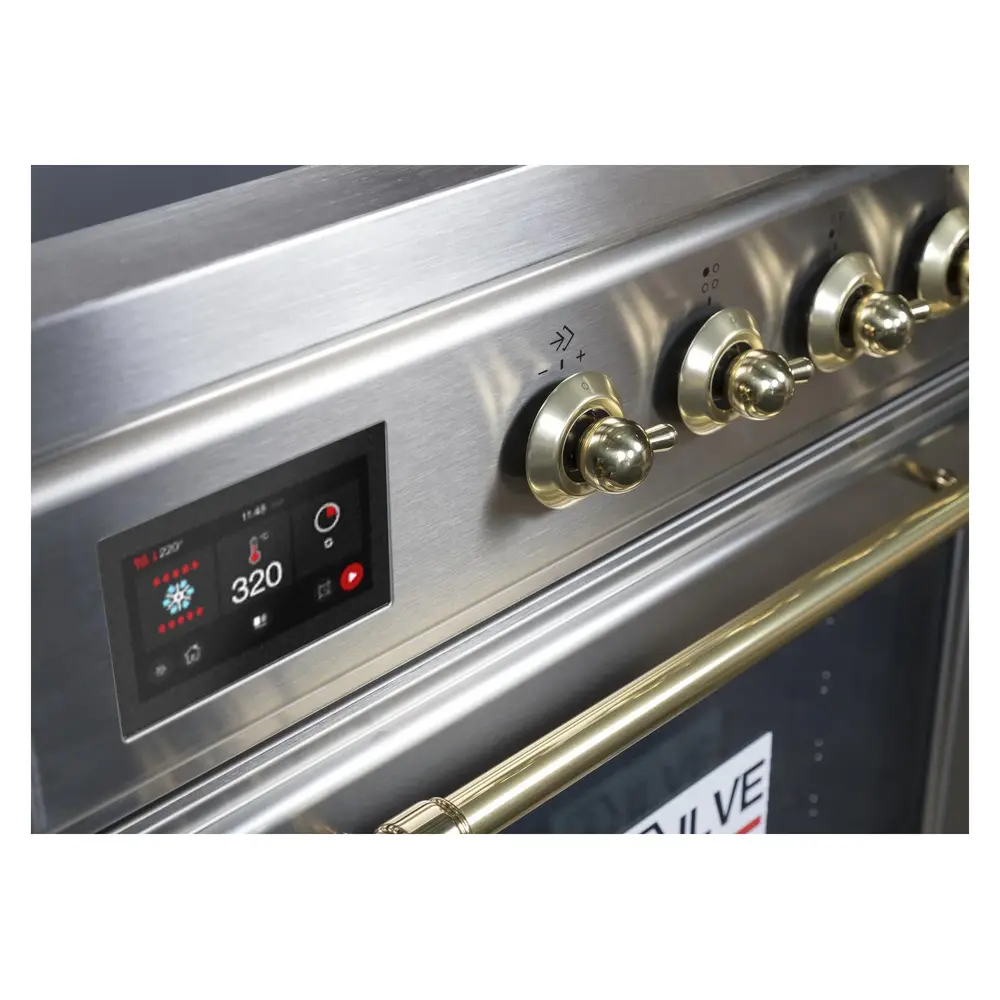 ILVE_UMI30NE3SSG_Majestic_II_36"_Induction_Range_controls