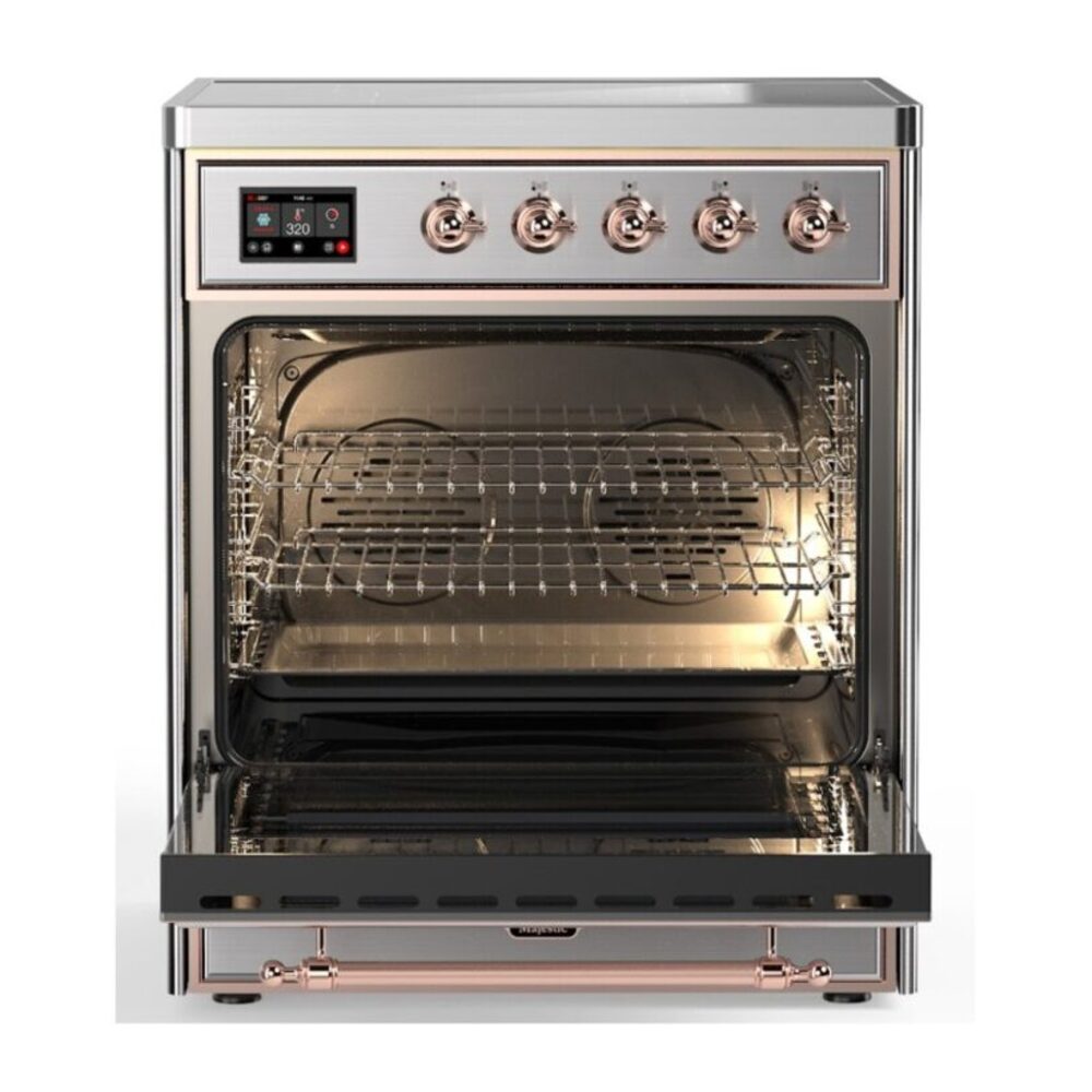 ILVE_UMI30NE3SSP_Majestic_II_30"_Induction_Range_Front_View