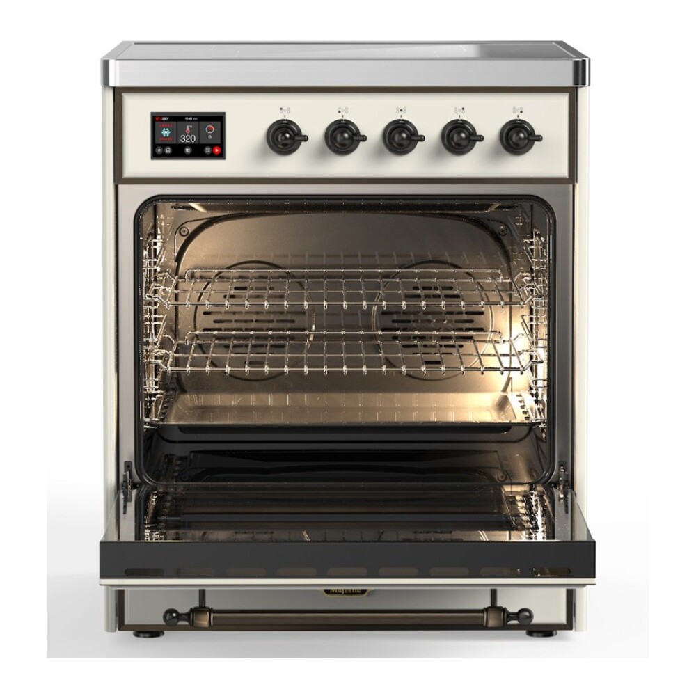 ILVE_UMI30QNE3AWB_Majestic_II_30"_Induction_Range_Front_View