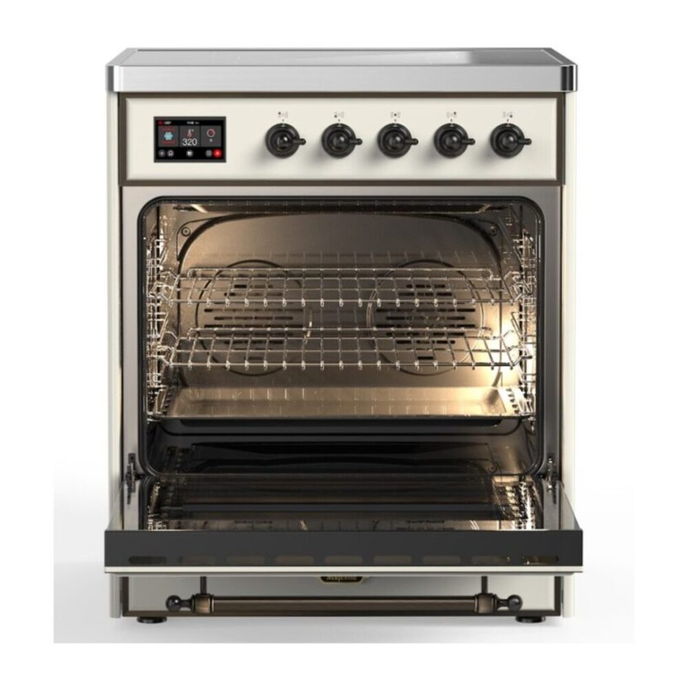 ILVE_UMI30QNE3AWB_Majestic_II_30"_Induction_Range_Front_View