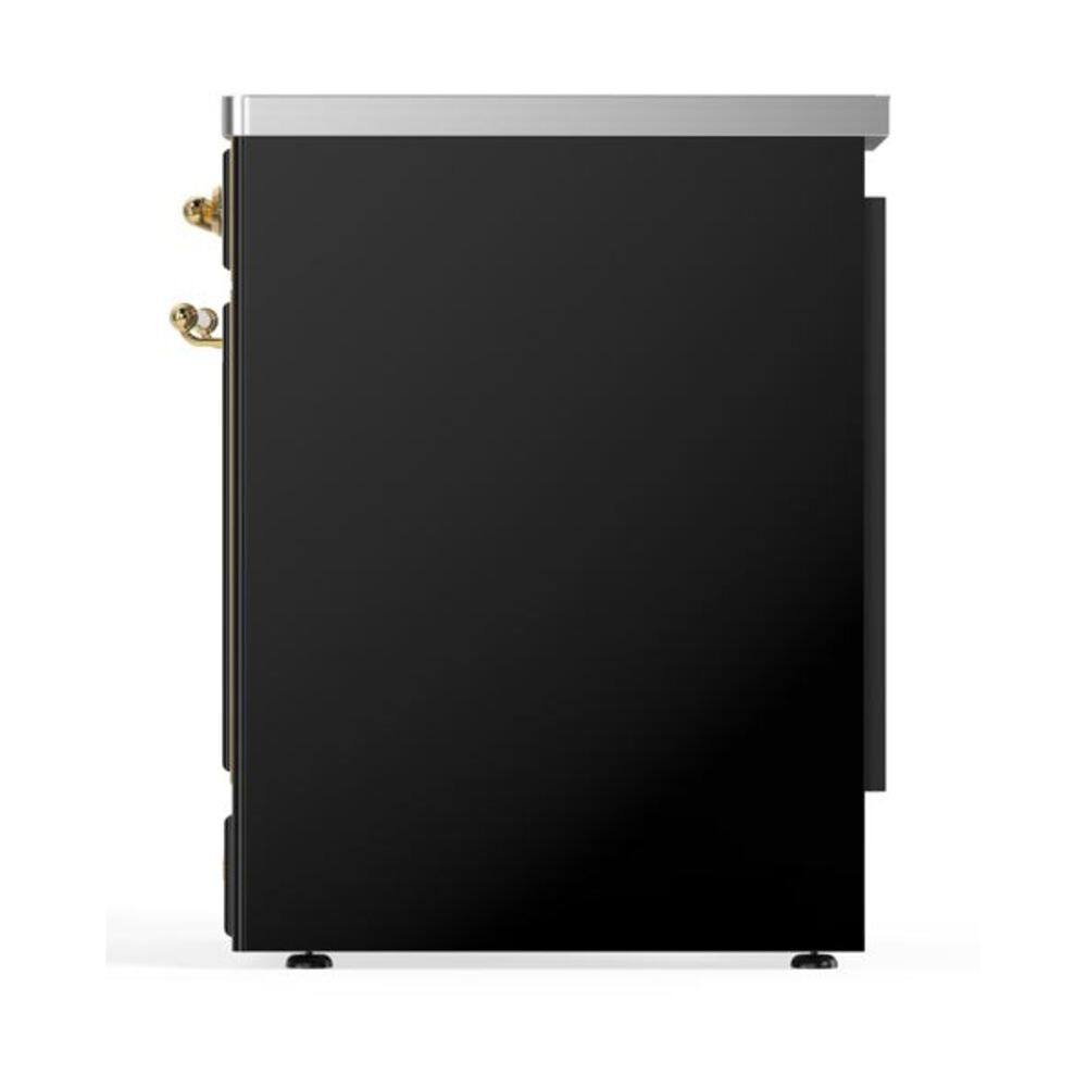 ILVE_UMI30QNE3BKG_Majestic_II_30"_Induction_Range_Left_Angle