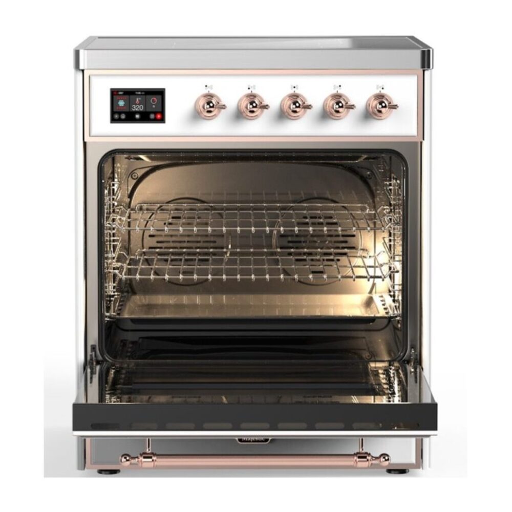 ILVE_UMI30QNE3RAP_Majestic_II_30"_Induction_Range_Front_View