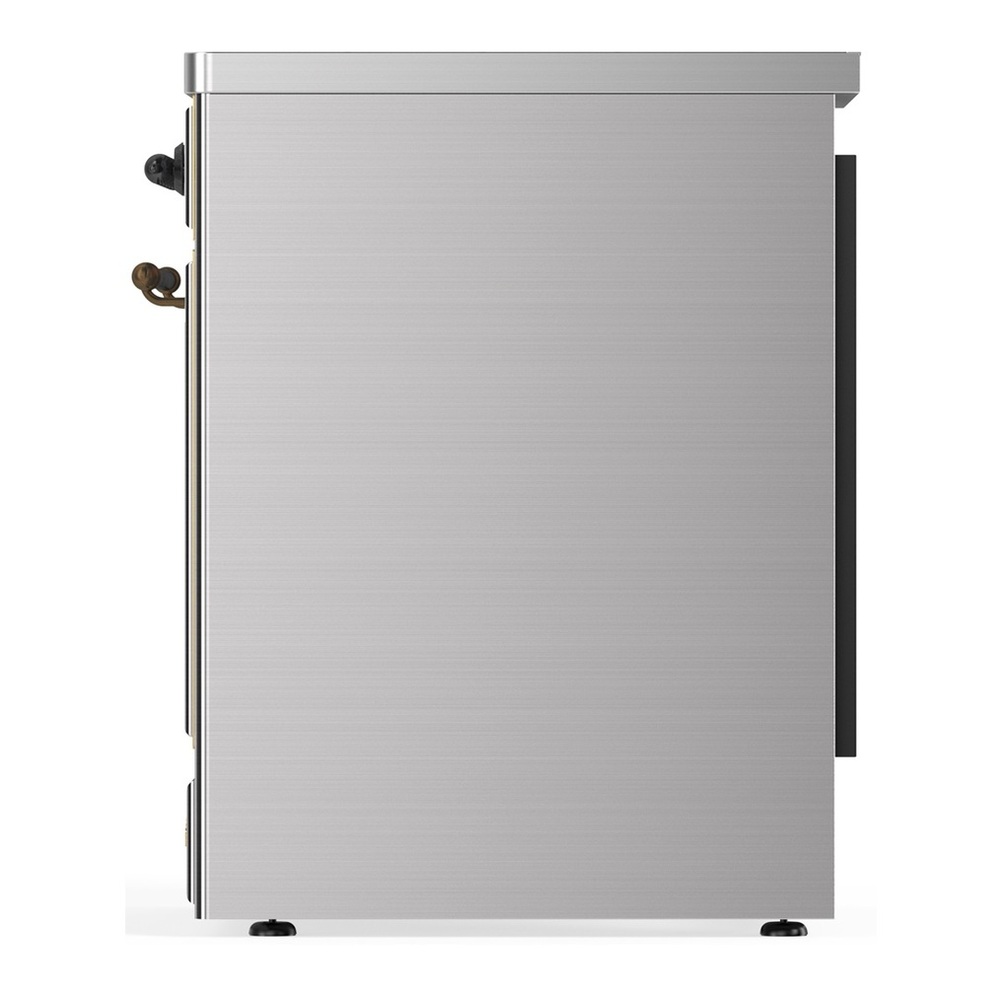 ILVE UMIB30NR3SSB Majestic III 30 inch Induction Range with 4 Elements, 4 cu. ft. Oven Capacity (Triple Glass Door, Stainless Steel, Burnished) 4 UMIB30NR3SSB-Right-Side