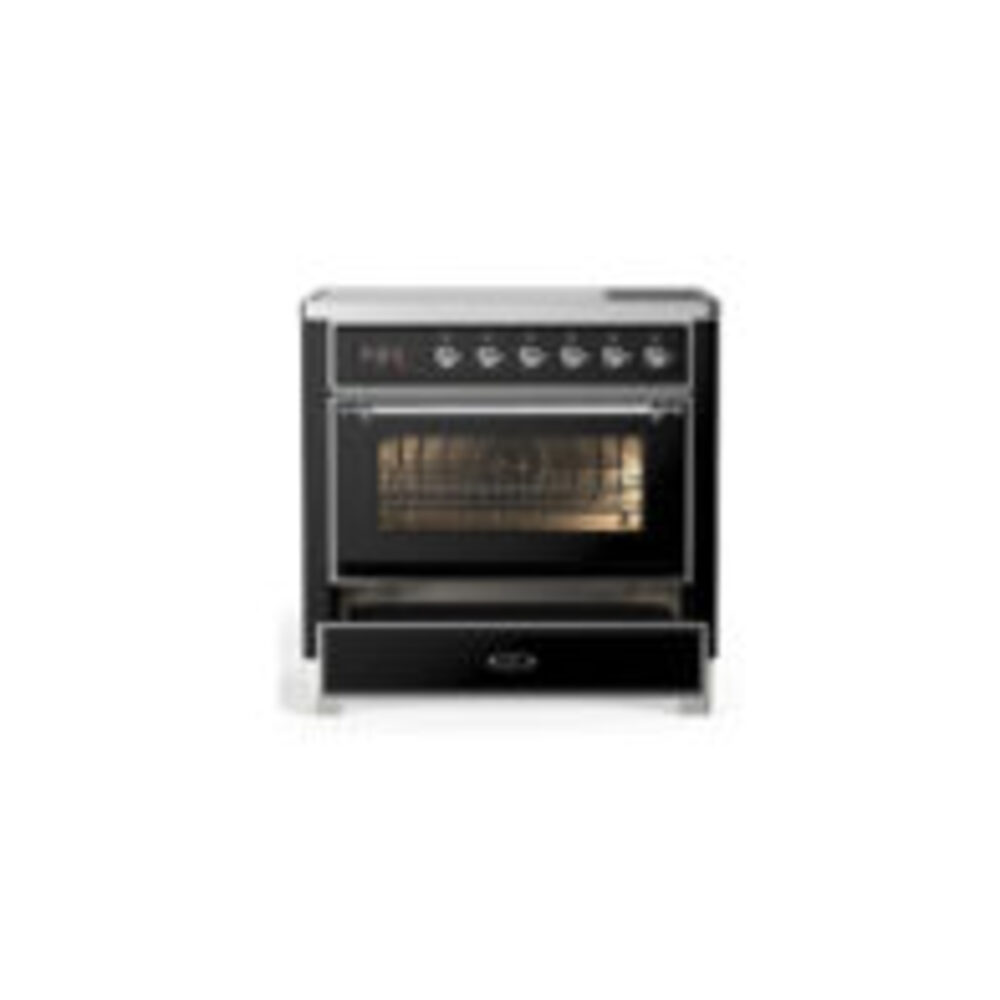 ILVE-UMIB36NR3BKC-Drawer Open View