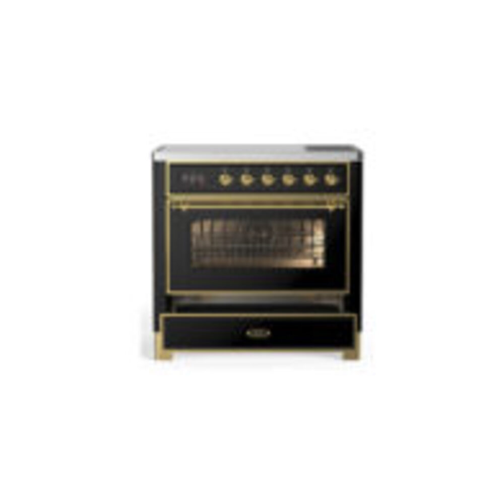 ILVE-UMIB36NR3BKG-Drawer Open View