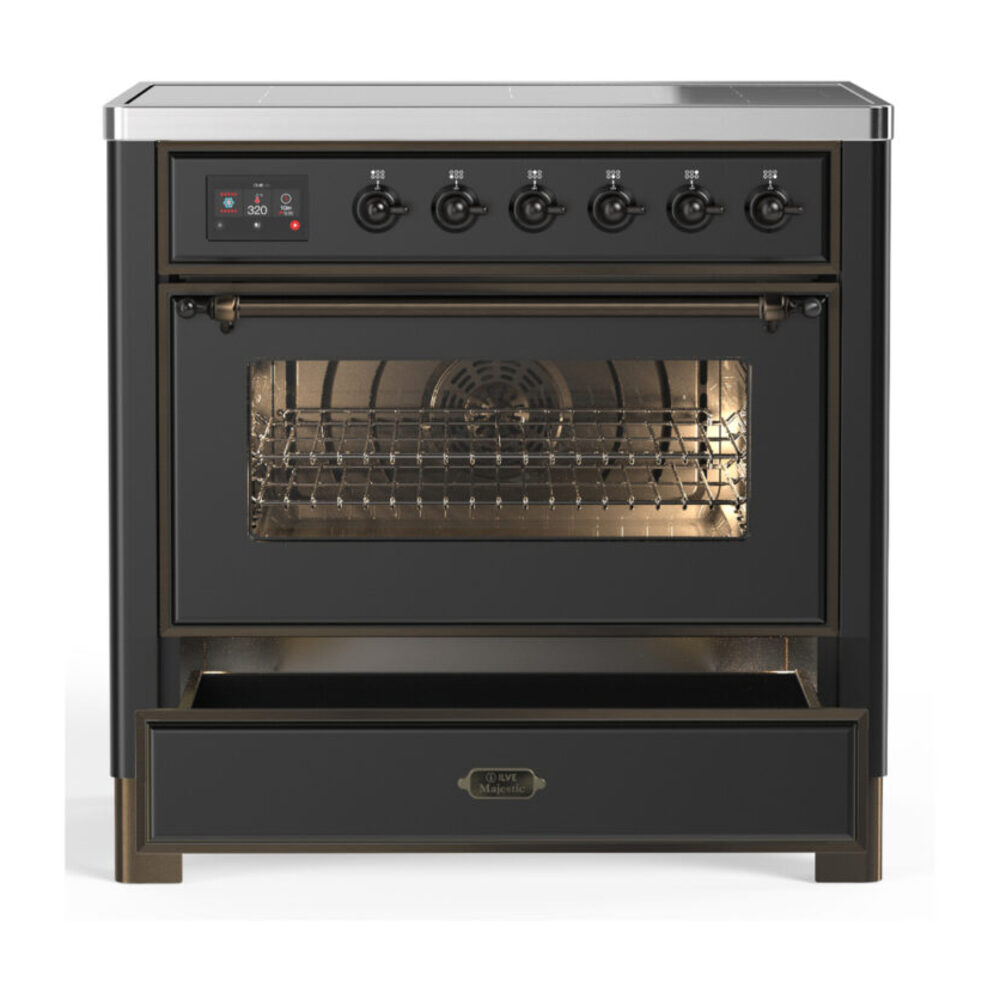 ILVE-UMIB36NR3MGB-Drawer Open View