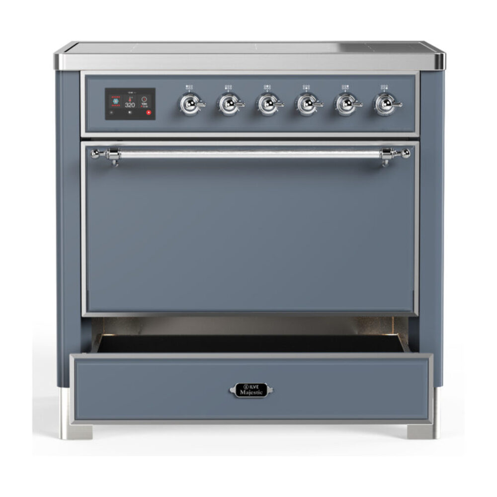 ILVE-UMIB36QNR3BGC-Drawer Open View