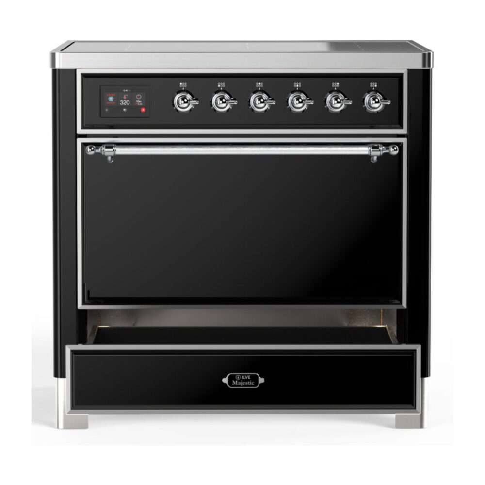 ILVE-UMIB36QNR3BKC-Drawer Open View