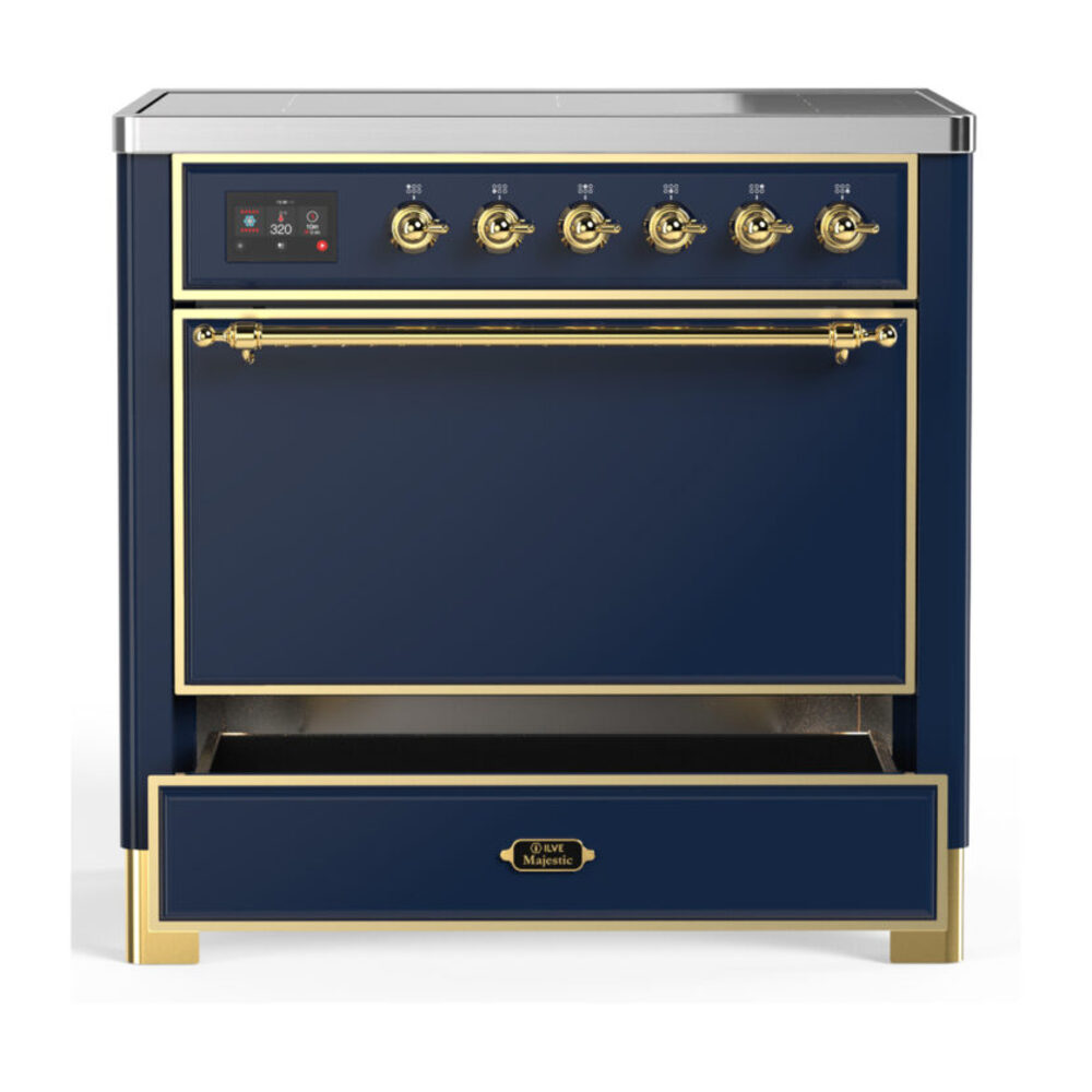 ILVE-UMIB36QNR3MBG-Drawer Open View