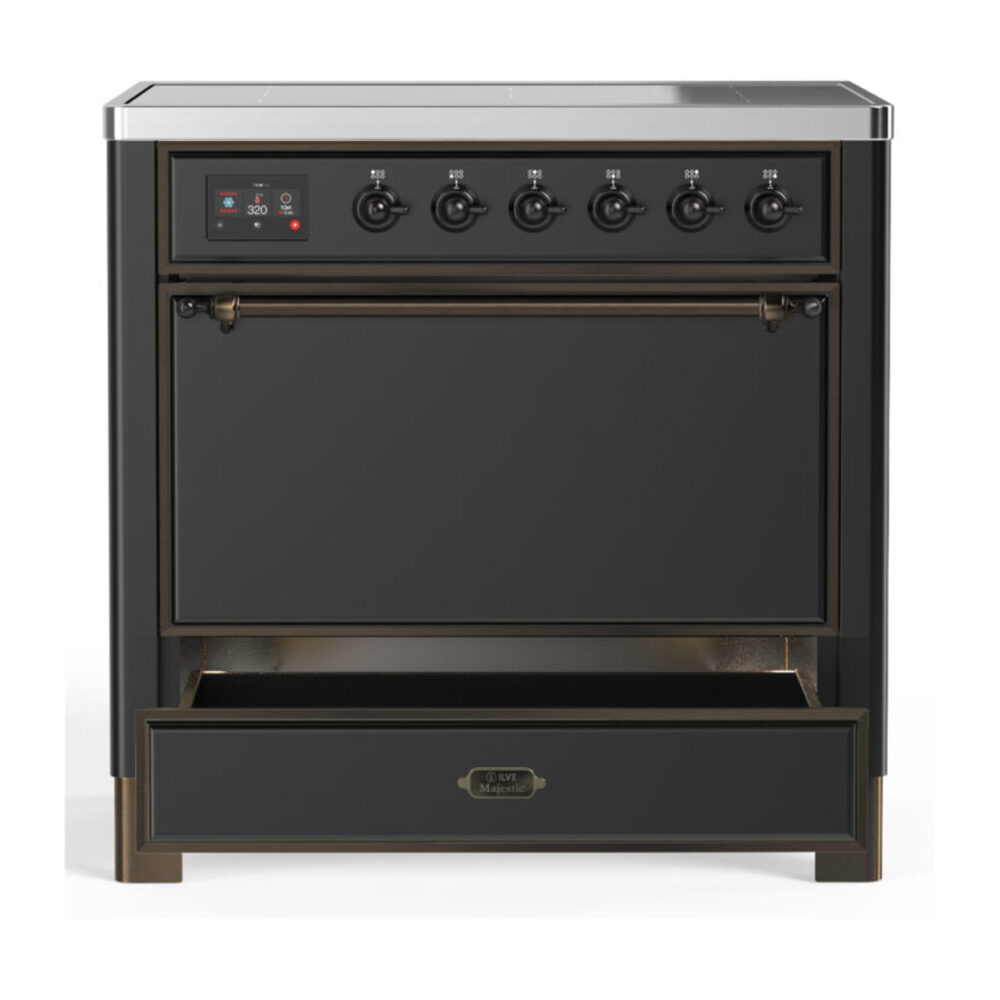 ILVE-UMIB36QNR3MGB-Drawer Open View