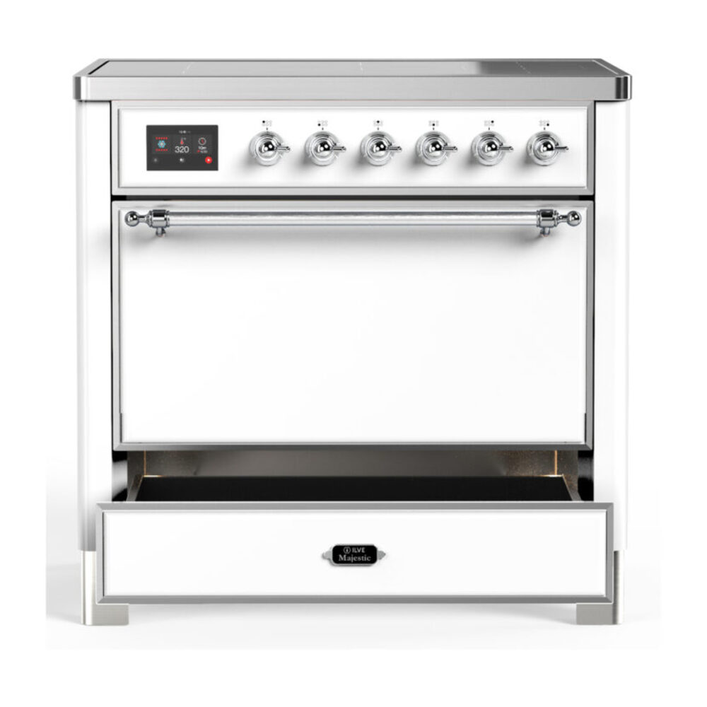 ILVE-UMIB36QNR3WHC-Drawer Open View