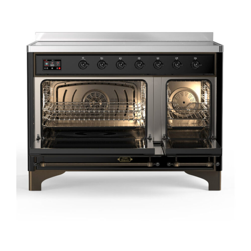 ILVE-UMIB48NR3BKB-Double Oven Open View