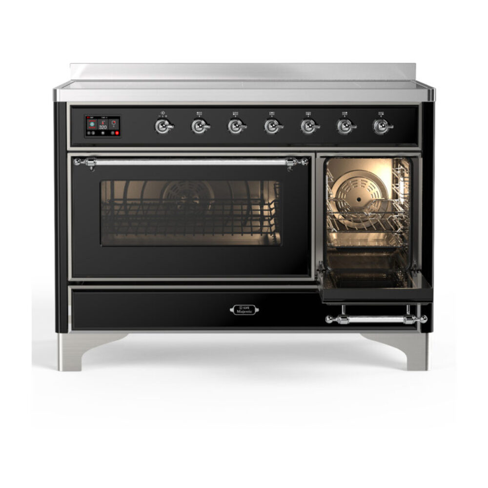 ILVE-UMIB48NR3BKC-Secondary Oven Open View